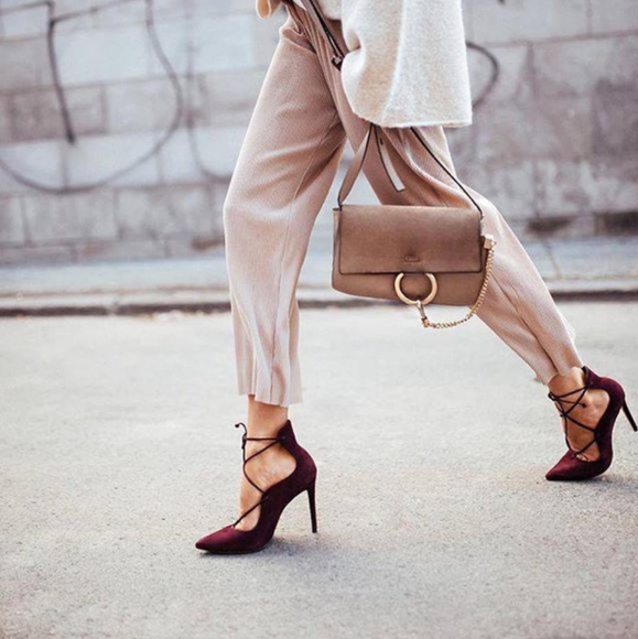 Lace Up Heels - Picture 3 of 16